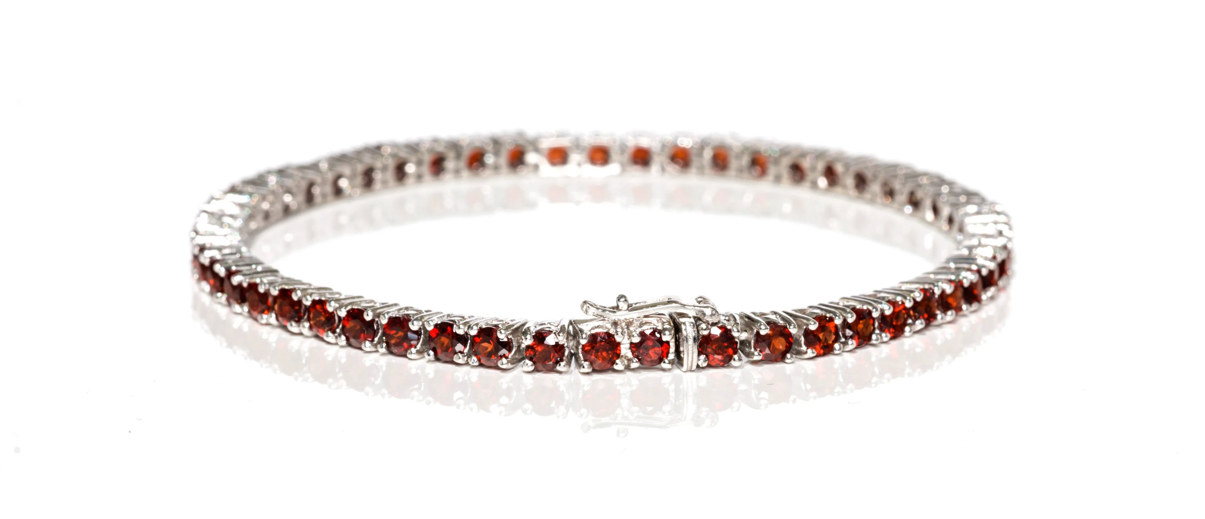 Gemstone Tennis Bracelet