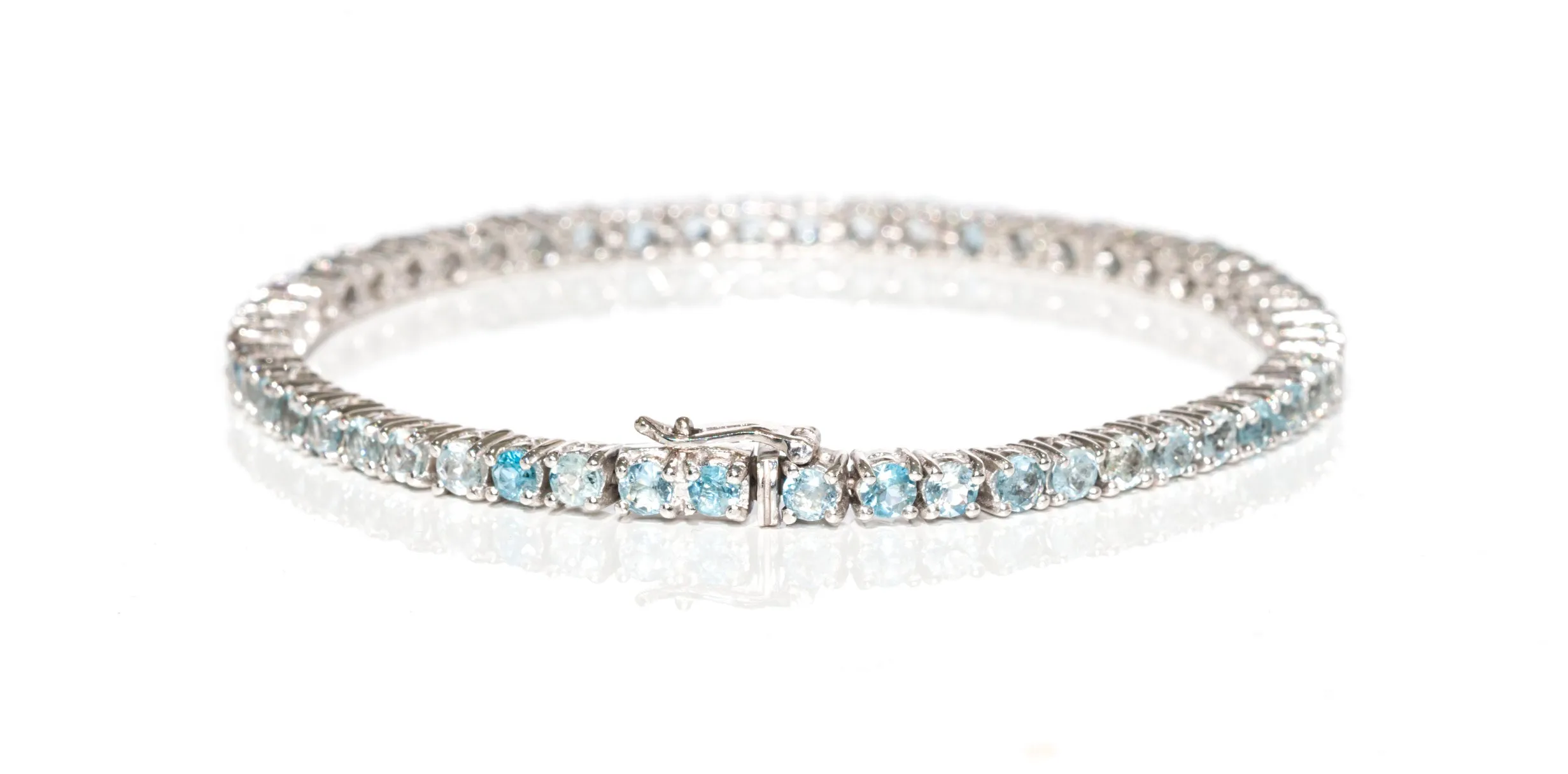 Gemstone Tennis Bracelet