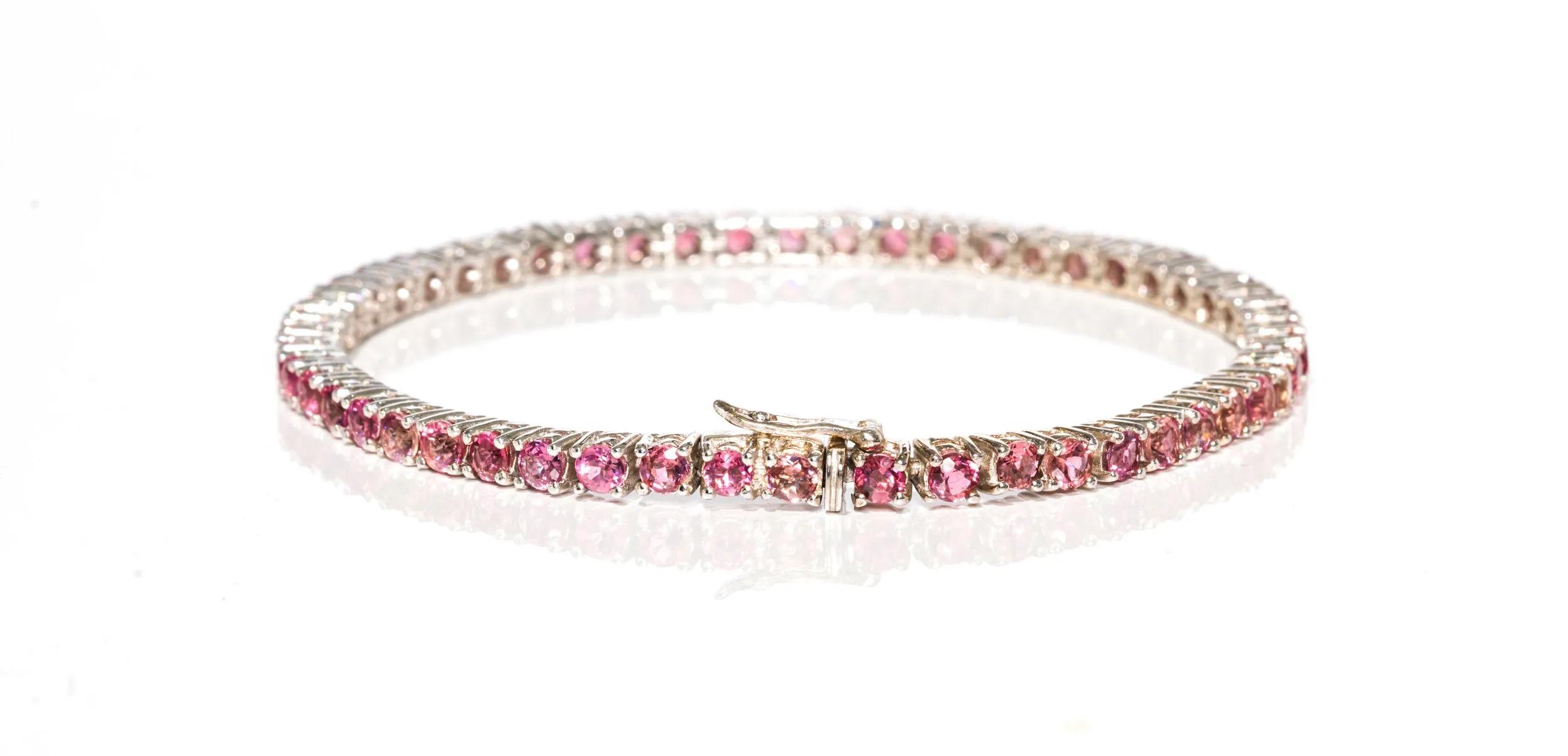 Gemstone Tennis Bracelet