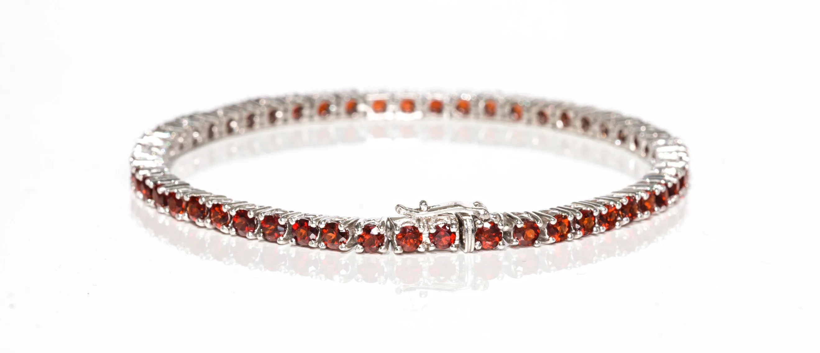 Gemstone Tennis Bracelet
