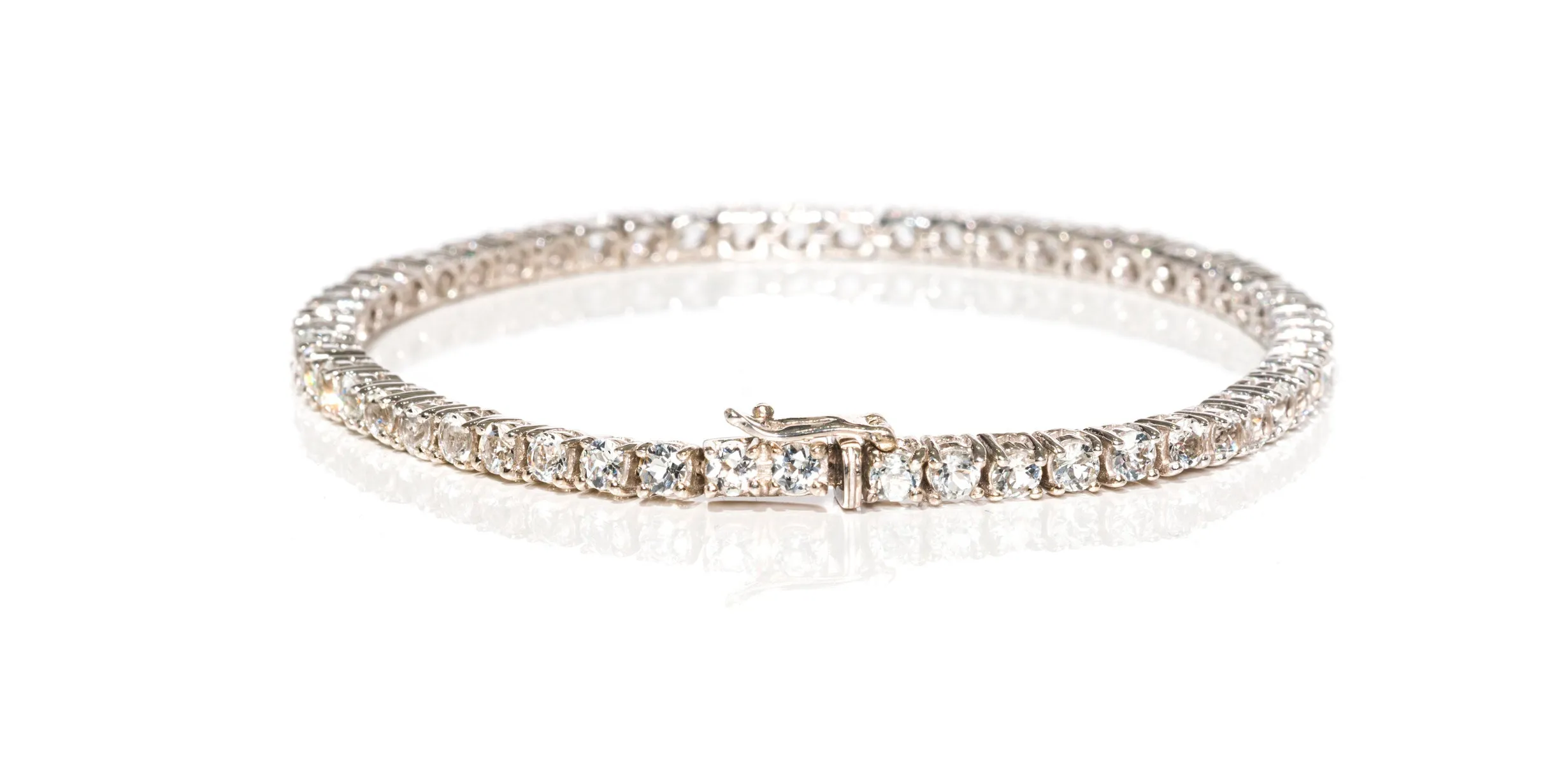 Gemstone Tennis Bracelet