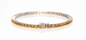 Gemstone Tennis Bracelet