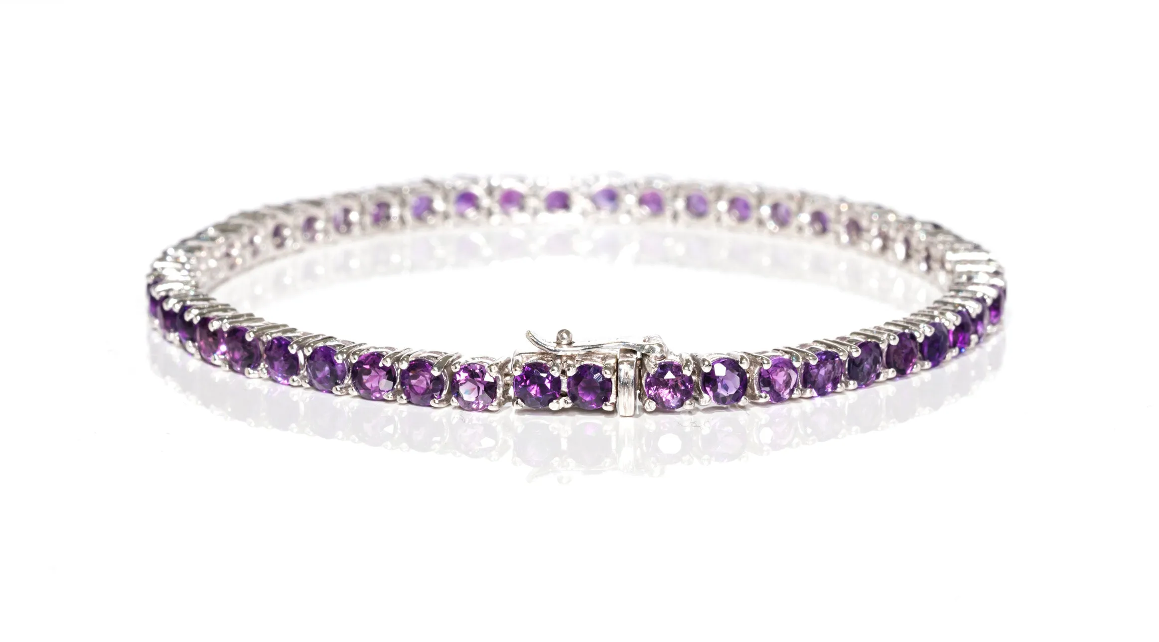 Gemstone Tennis Bracelet