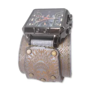 GHOST APACHE XXXIV-MENS HAND MADE-FULL GRAIN LEATHER-WATCH