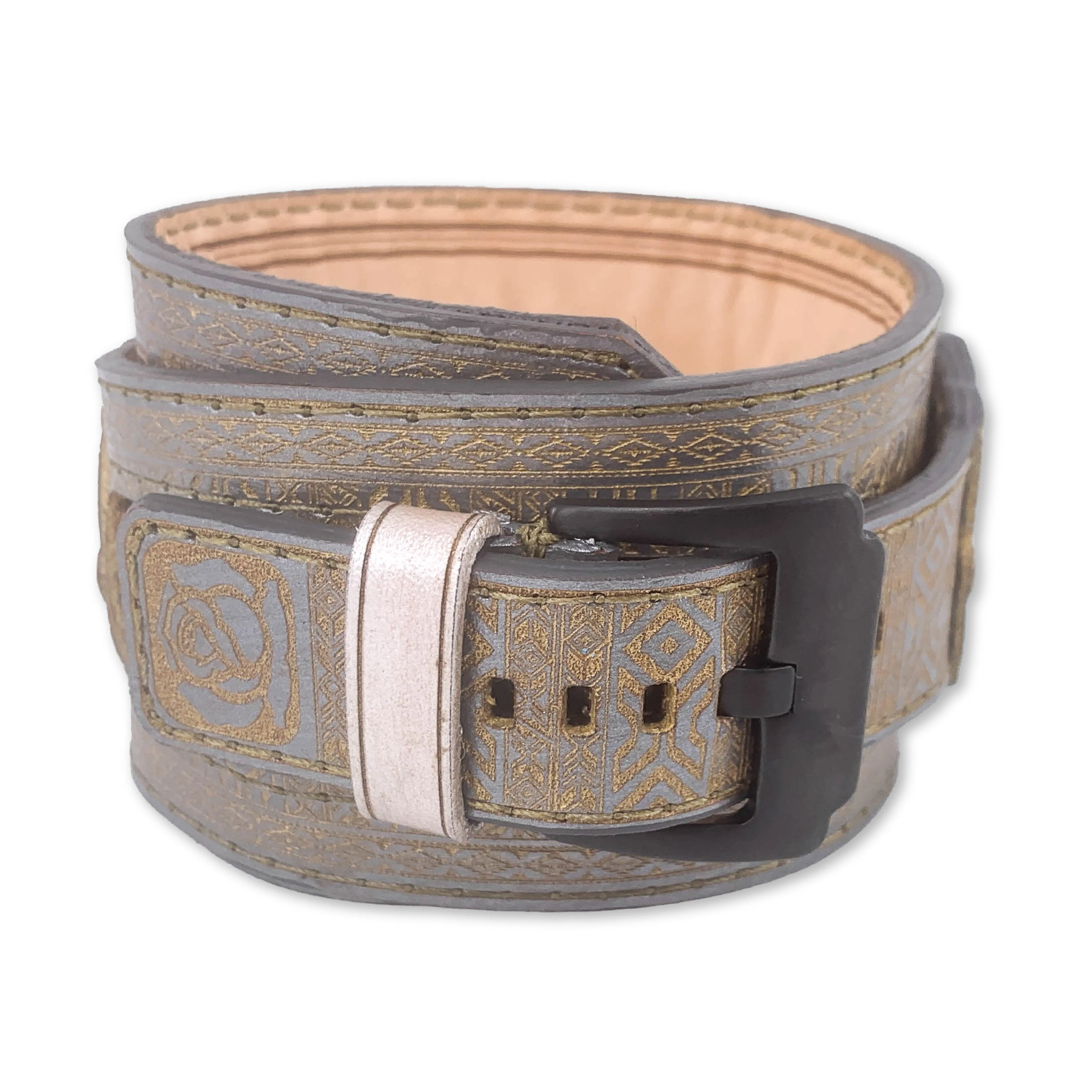 GHOST APACHE XXXIV-MENS HAND MADE-FULL GRAIN LEATHER-WATCH
