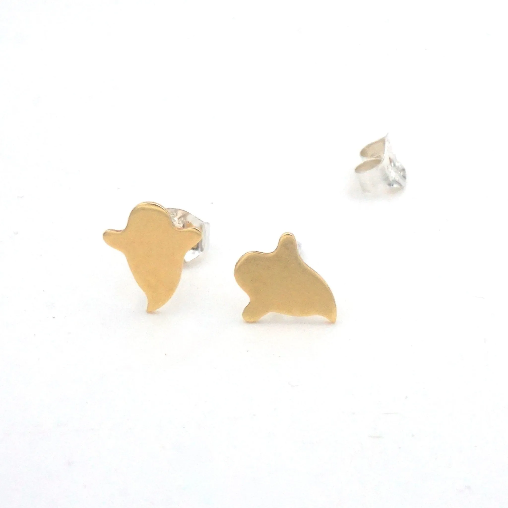 Ghost Stud Earrings H001