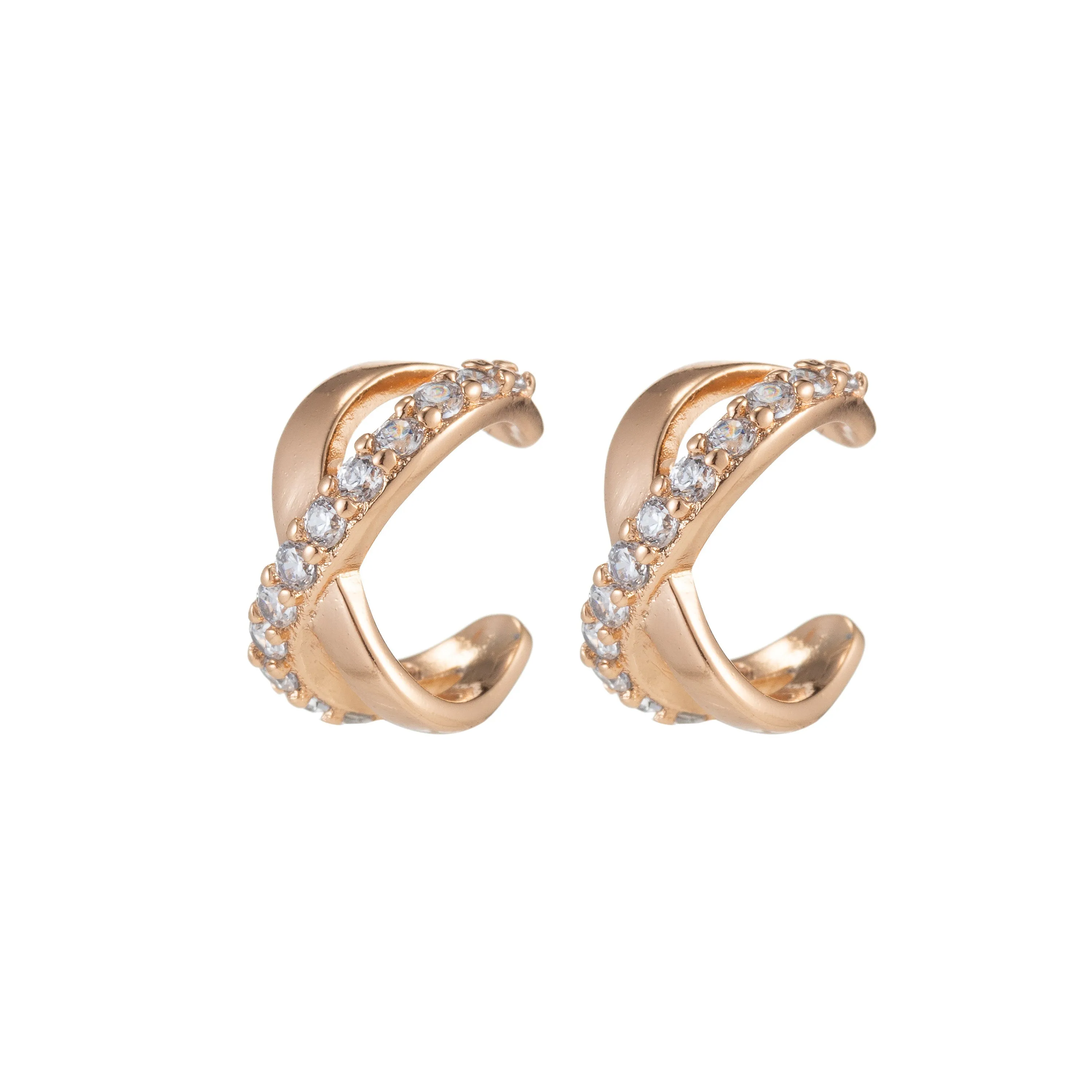 Gold Ear Cuff earring Cartilage Ring, No Piercing, Cartilage Earcuff, Fake Helix Piercing, Clip on Cuff, Cartilage Hoop, Cartilage cuff, AI-057