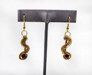 Gold Wire Earrings