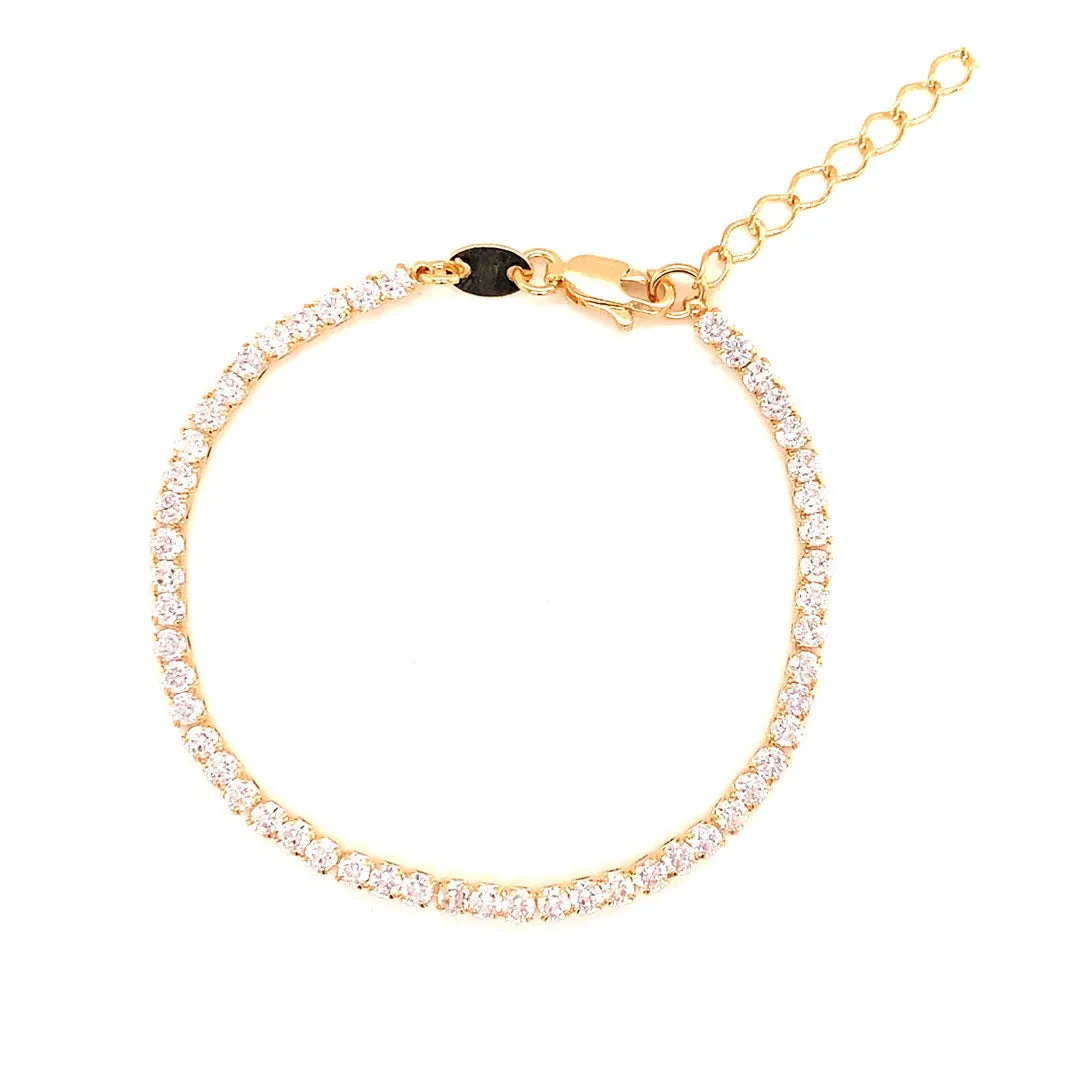 Goldie Tennis Bracelet