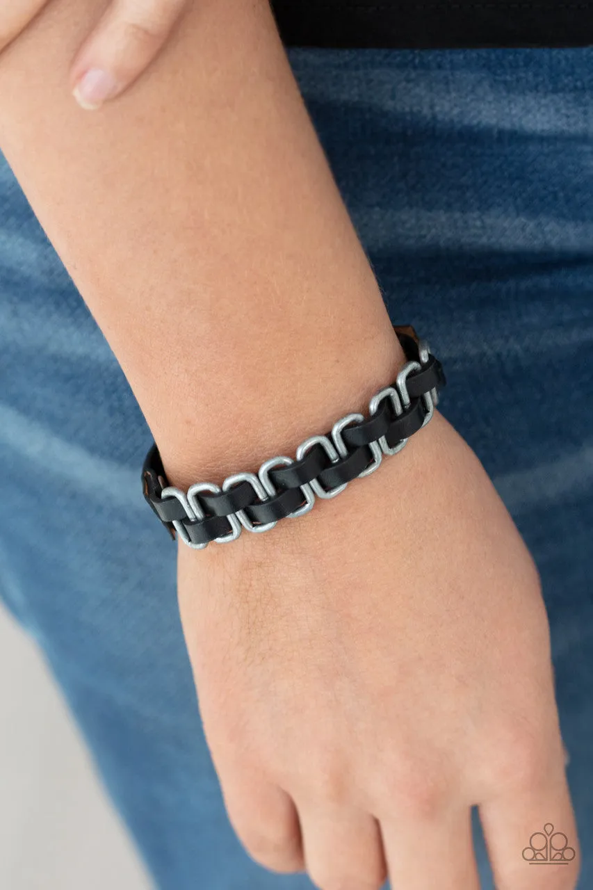 Gone Rogue Black Paparazzi Bracelet