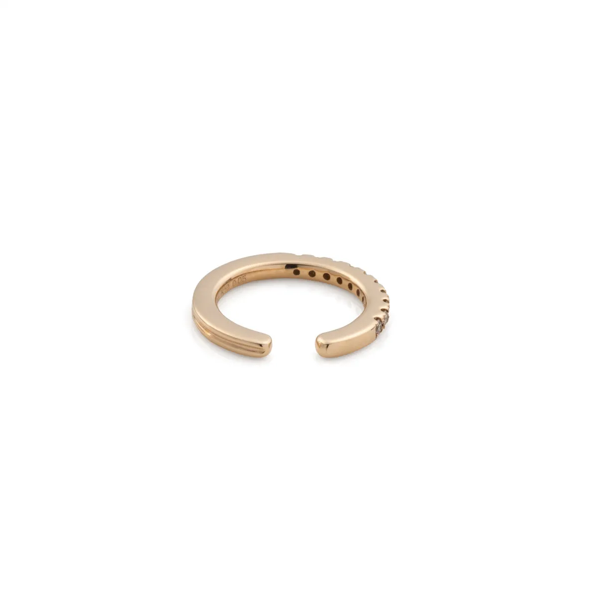 GOSSAMER Diamond Ear Cuff Small size