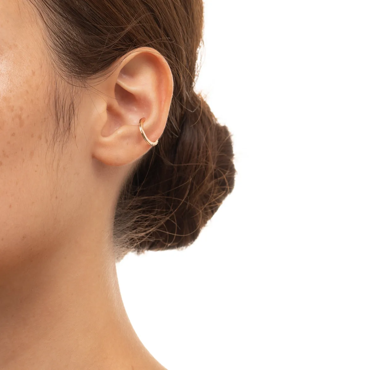 GOSSAMER Diamond Ear Cuff Small size