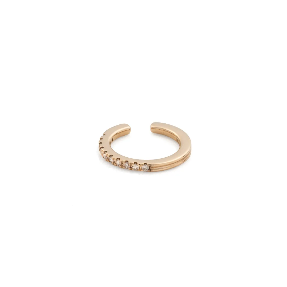GOSSAMER Diamond Ear Cuff Small size