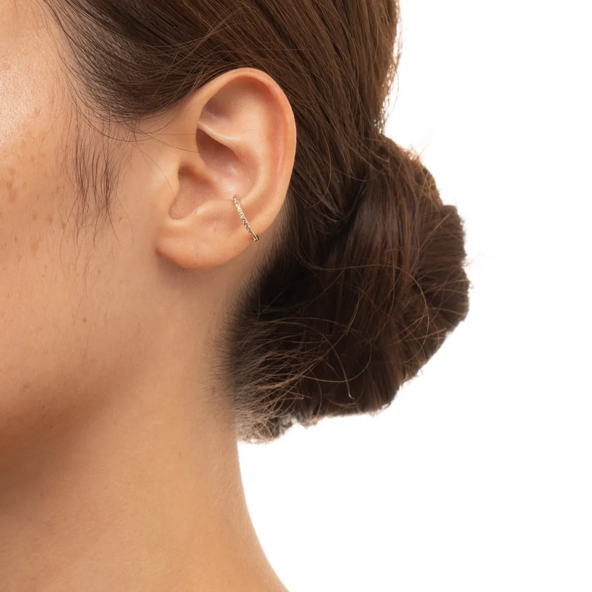 GOSSAMER Diamond Ear Cuff Small size
