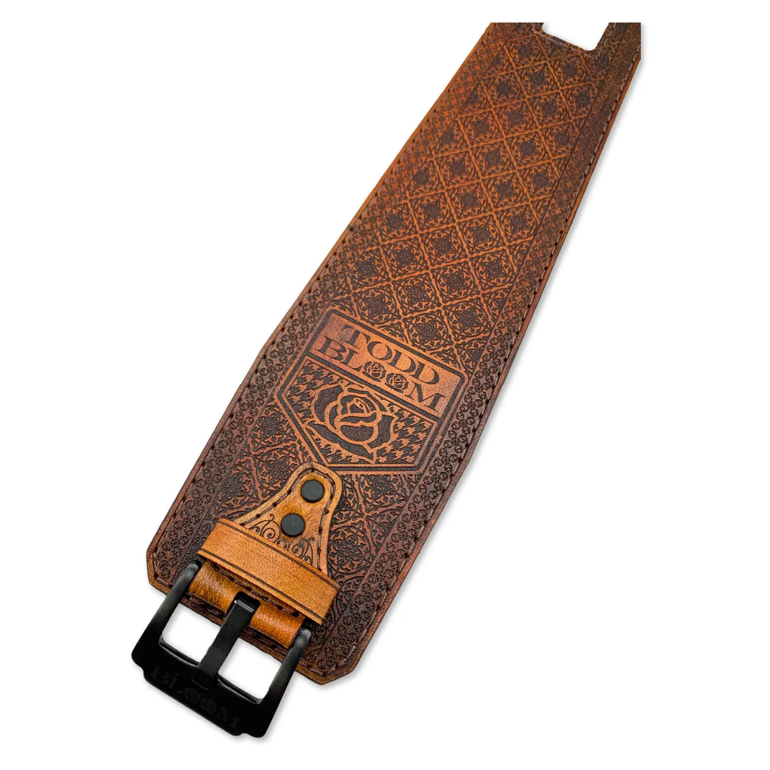 GOTHIC BLOSSOM I-MENS HAND MADE-FULL GRAIN LEATHER-WATCH