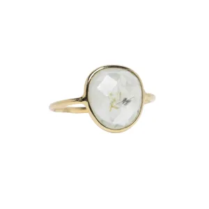 Green Sapphire Ring