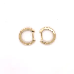 H0010 - 13mm Hoop Earrings