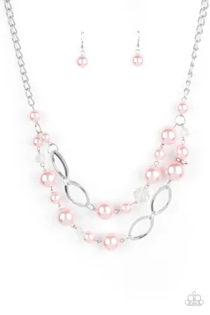 High Roller Status Pink Paparazzi Necklace