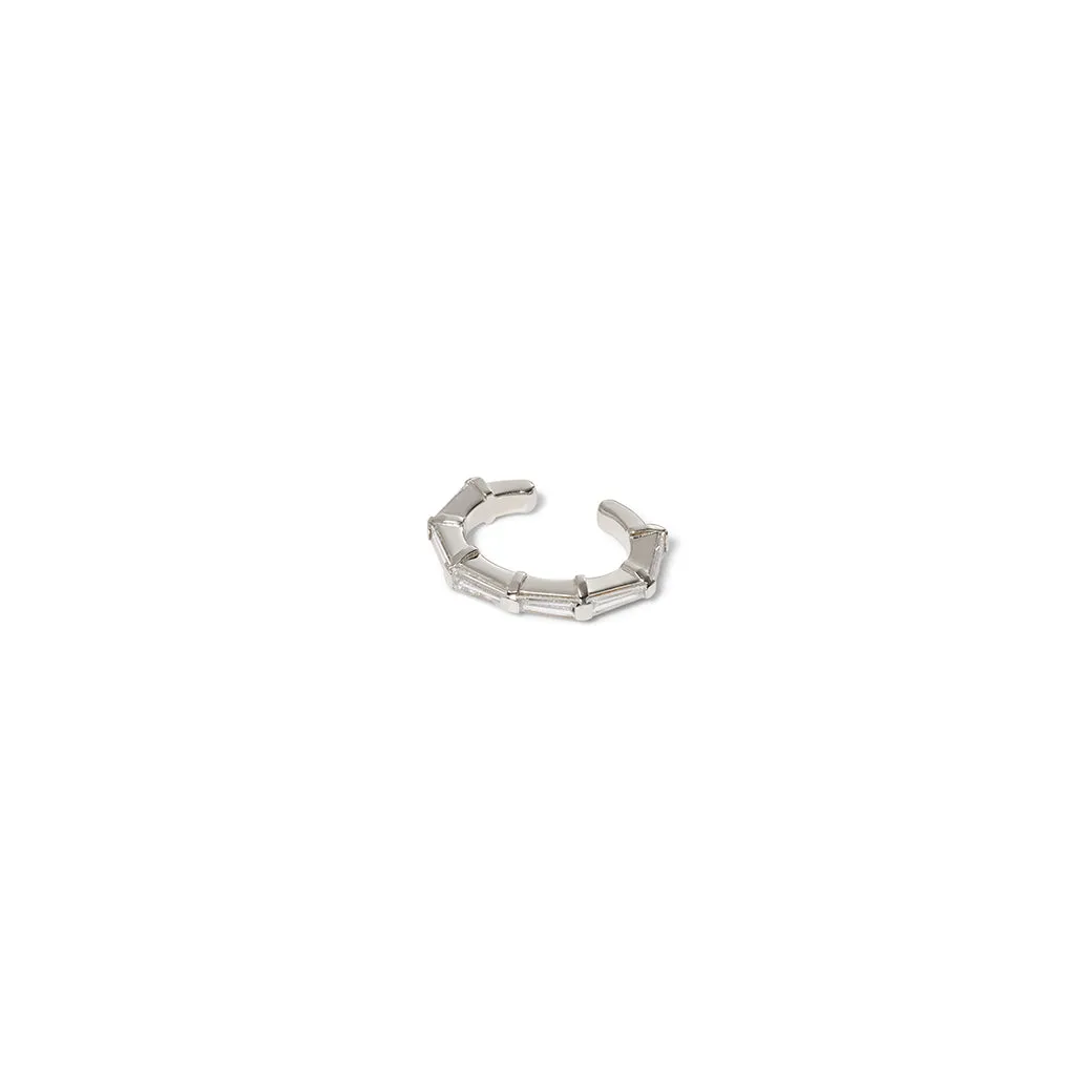 Hilvanado Stitch Ear Cuff - Diamond