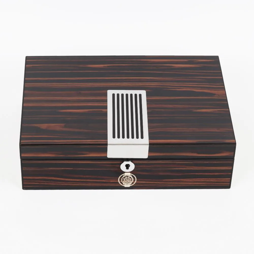 HQ Luxury Watch Box, 8 Watch Slot Smooth Wood