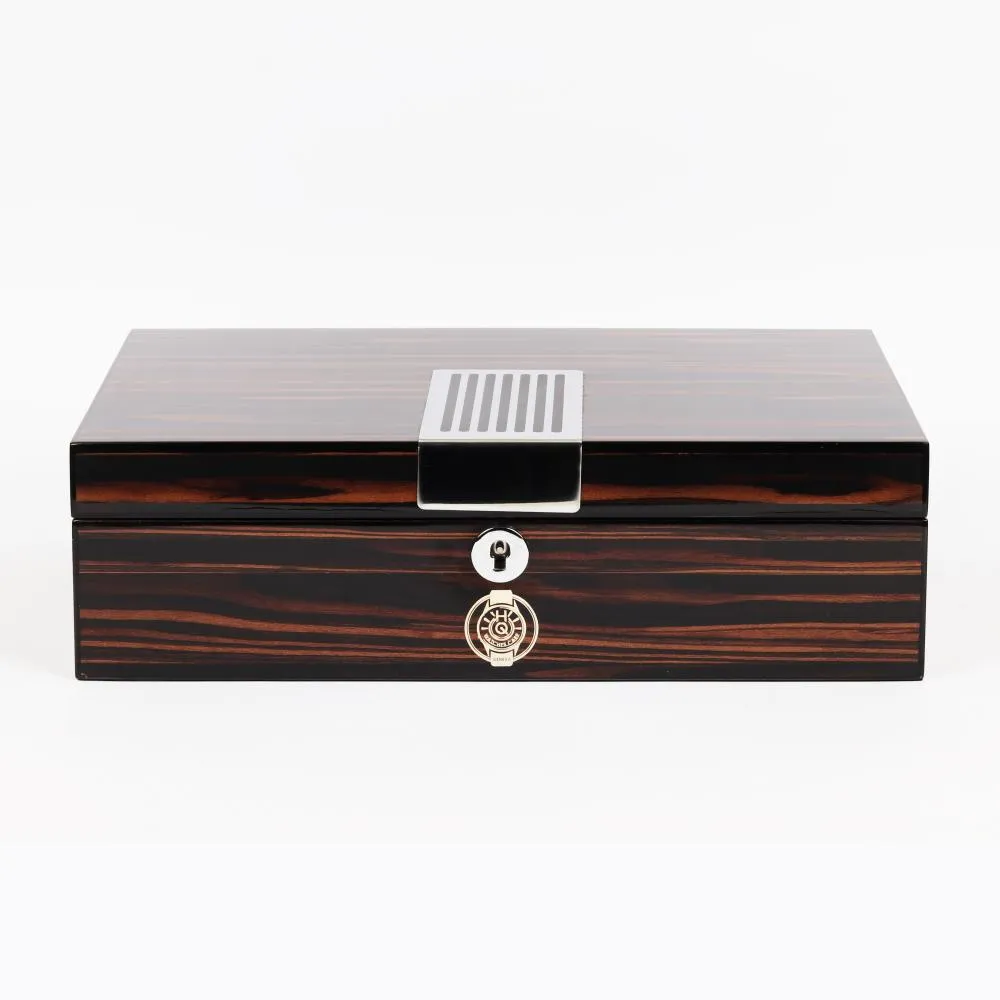 HQ Luxury Watch Box, 8 Watch Slot Smooth Wood