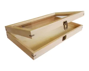 Jewellery Tray With Acrylic Lid | Wooden
