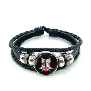 Knights Templar Bracelet - Crusader Cross