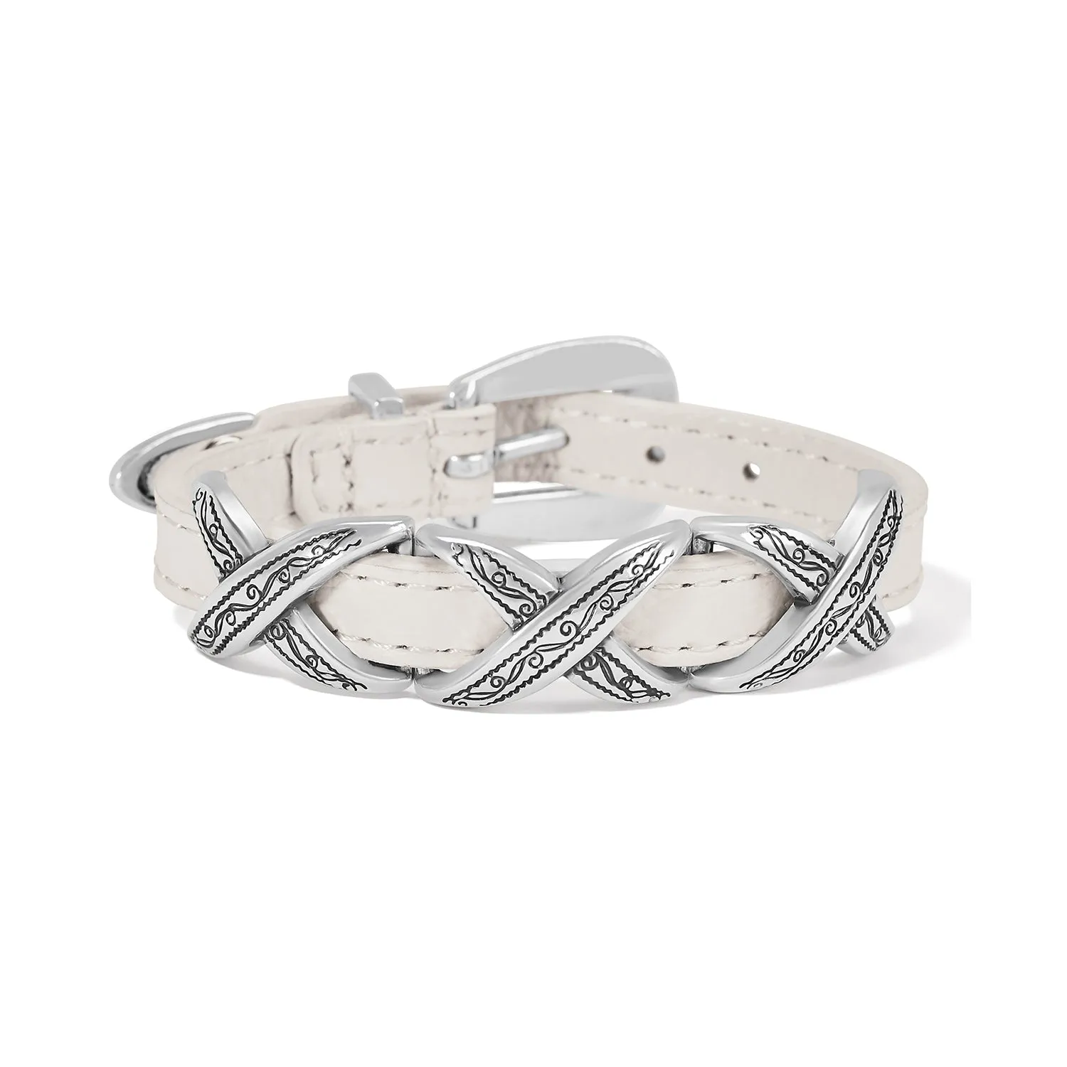 Kriss Kross Etched Bandit Bracelet - 07903e
