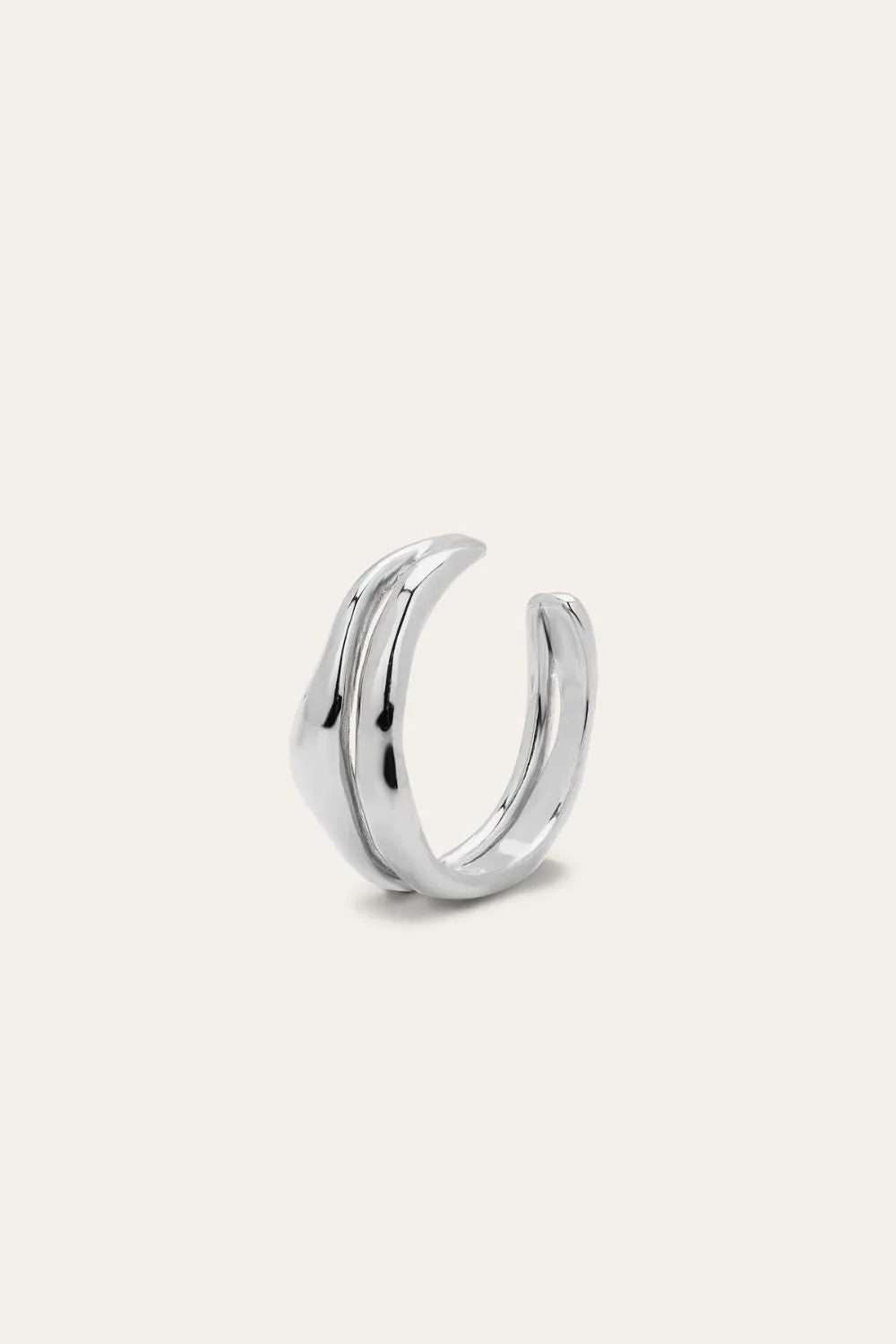 Kyma Delta sterling silver ear cuff