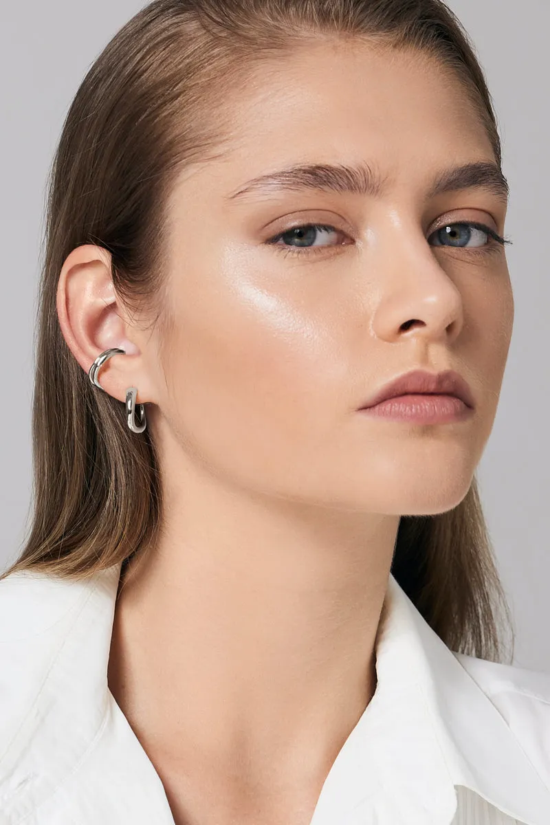 Kyma Delta sterling silver ear cuff
