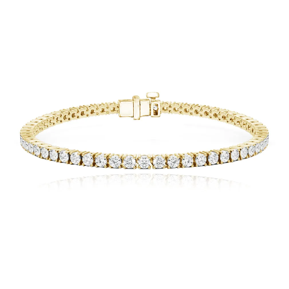 Lab Diamond Tennis Bracelet 6ct