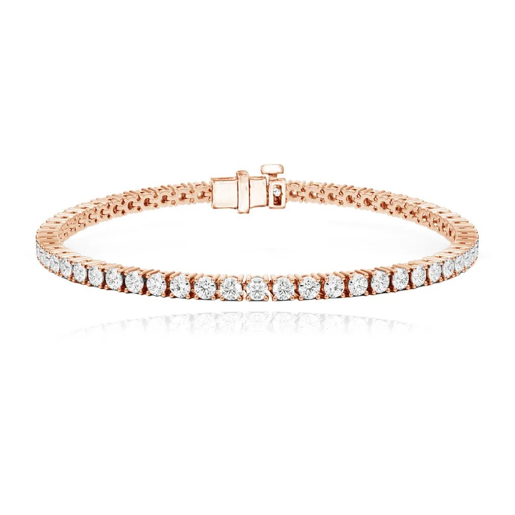 Lab Diamond Tennis Bracelet 6ct