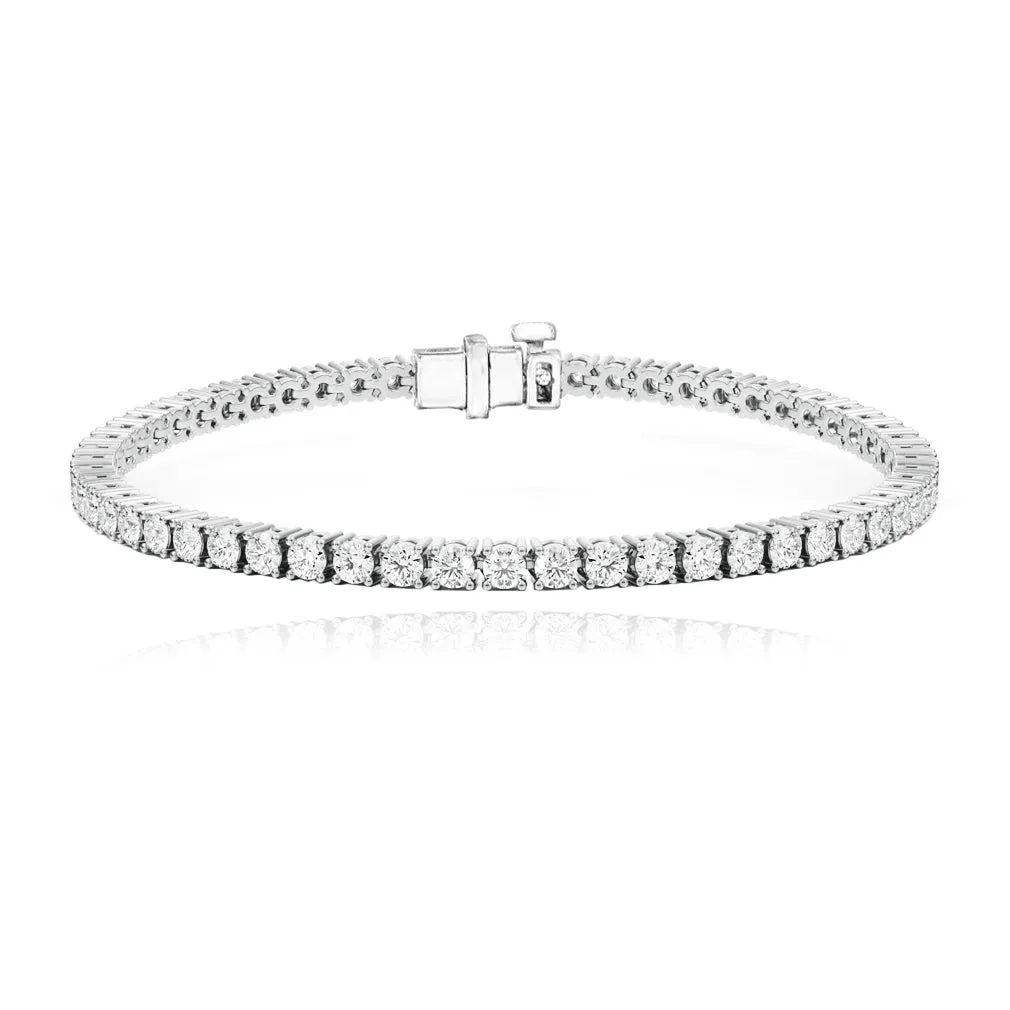 Lab Diamond Tennis Bracelet 6ct