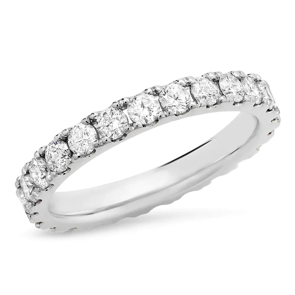 Large Diamond or Gemstone Eternity Band Ring