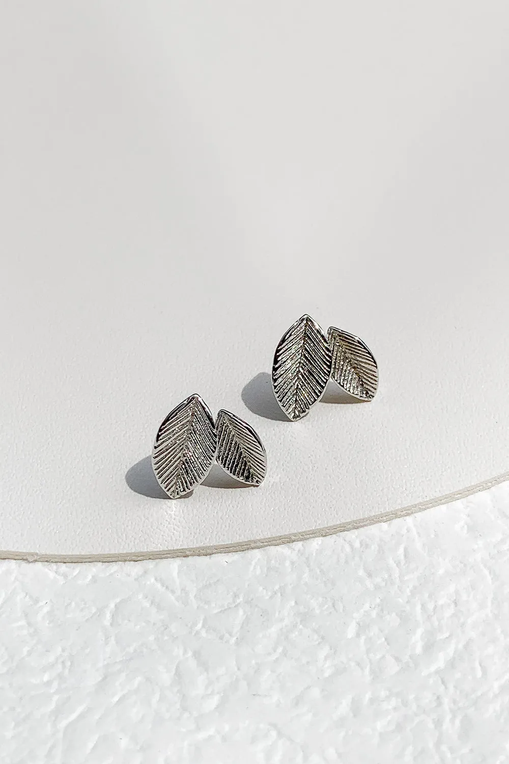 Leaf Ear Studs