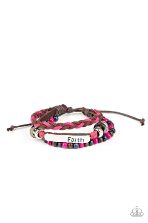Let Faith Be Your Guide - Pink