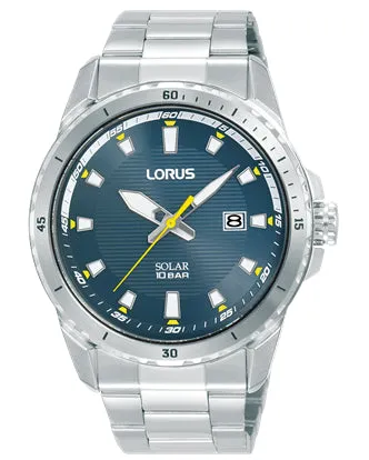 Lorus Mens Solar Watch 100M RX369AX-9