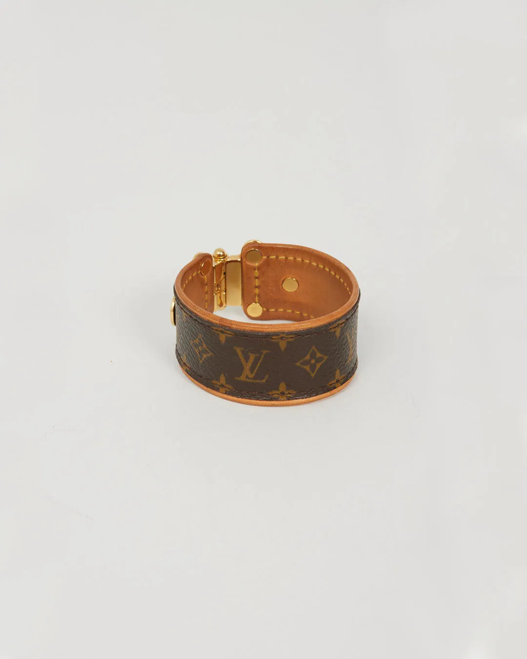 Louis Vuitton Monogram Save It Hinge Bracelet