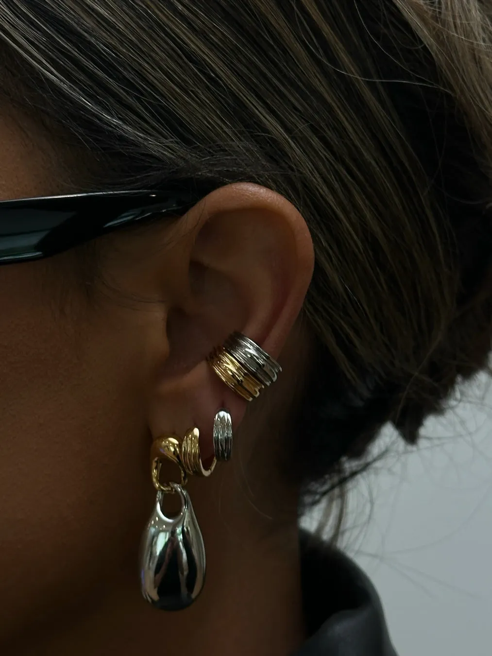 Luxe Stone Ear Cuff Set