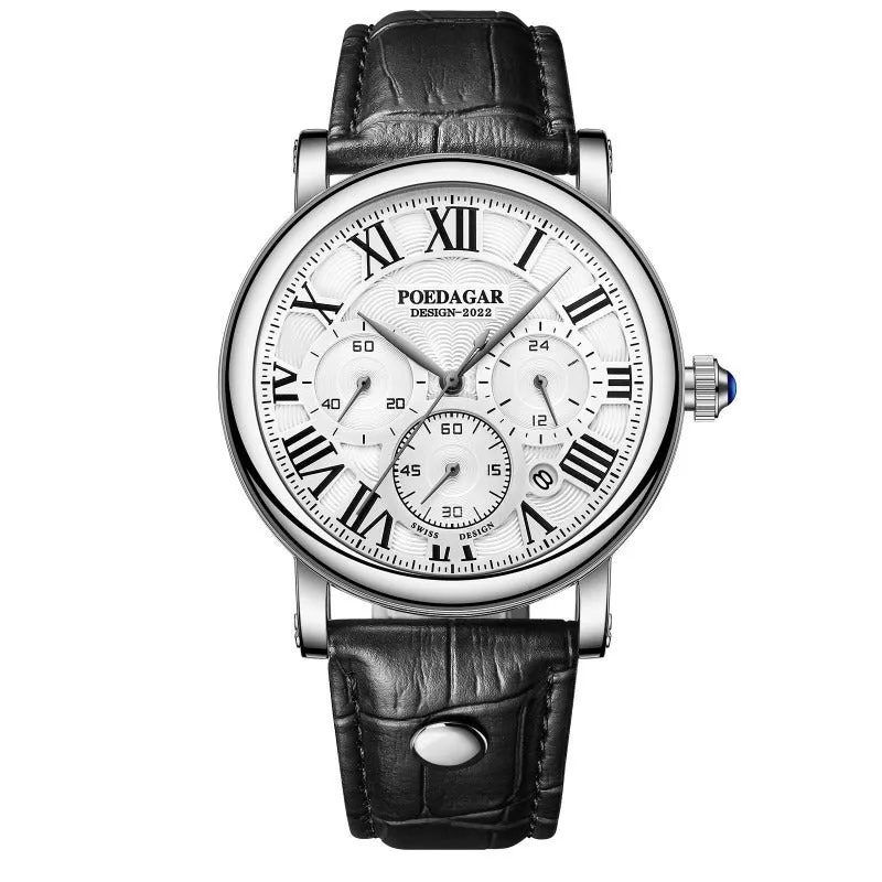 LUXURIOUS CASUAL FASHION CHRONOGRAPH WATCH | Stylish and versatile