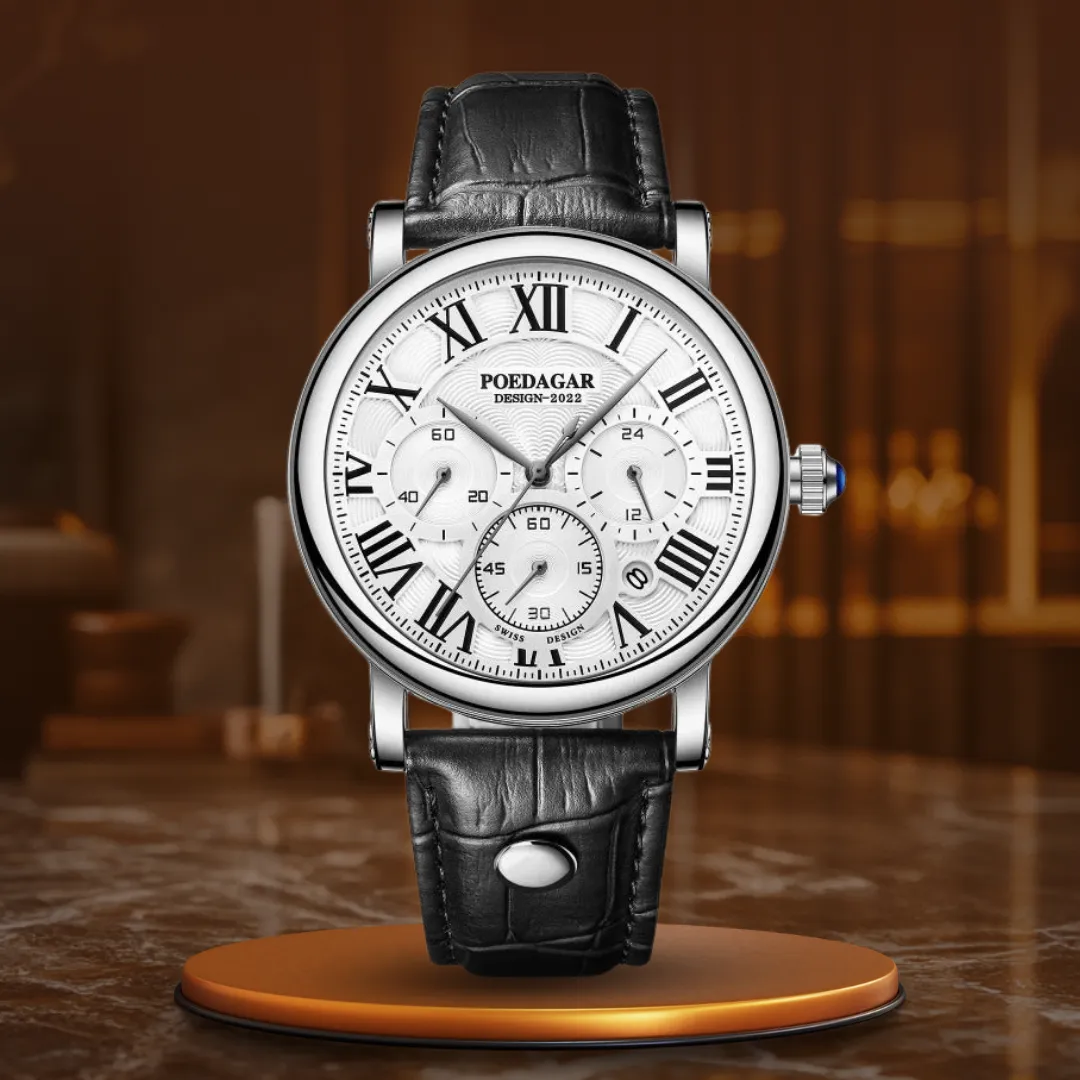 LUXURIOUS CASUAL FASHION CHRONOGRAPH WATCH | Stylish and versatile