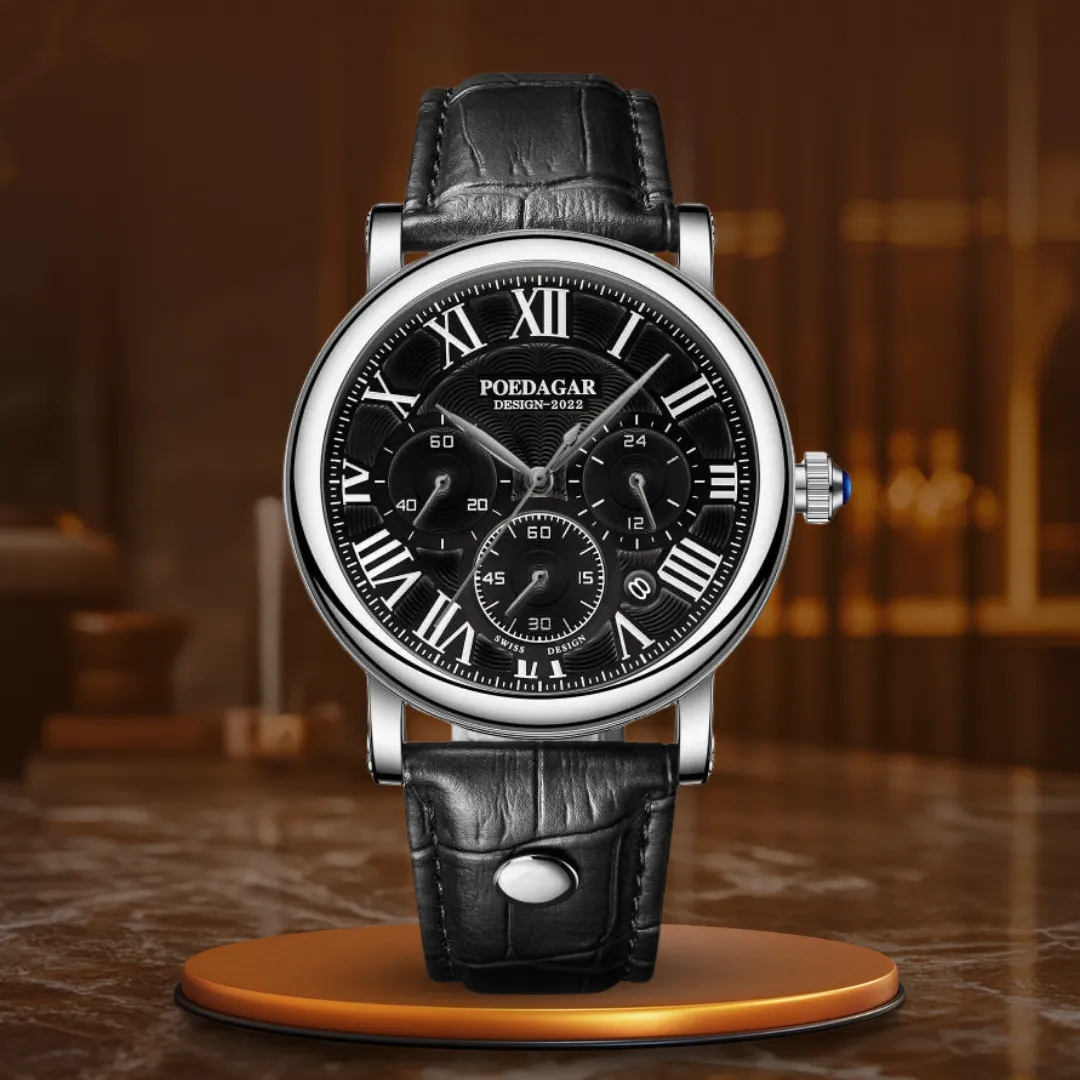 LUXURIOUS CASUAL FASHION CHRONOGRAPH WATCH | Stylish and versatile