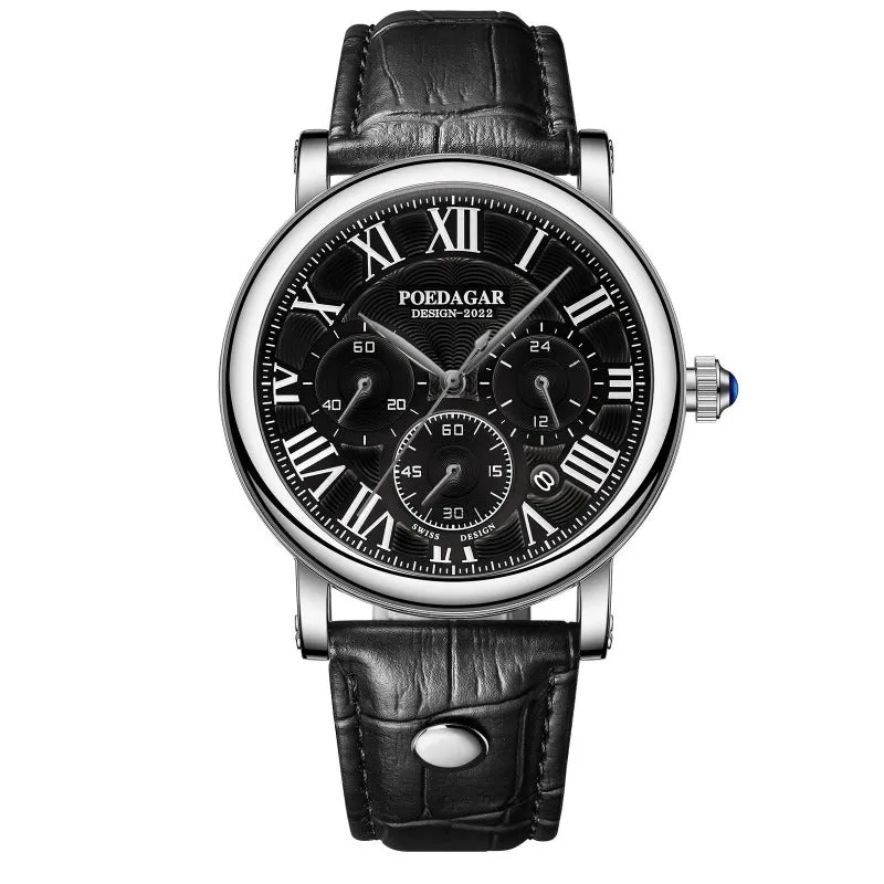 LUXURIOUS CASUAL FASHION CHRONOGRAPH WATCH | Stylish and versatile