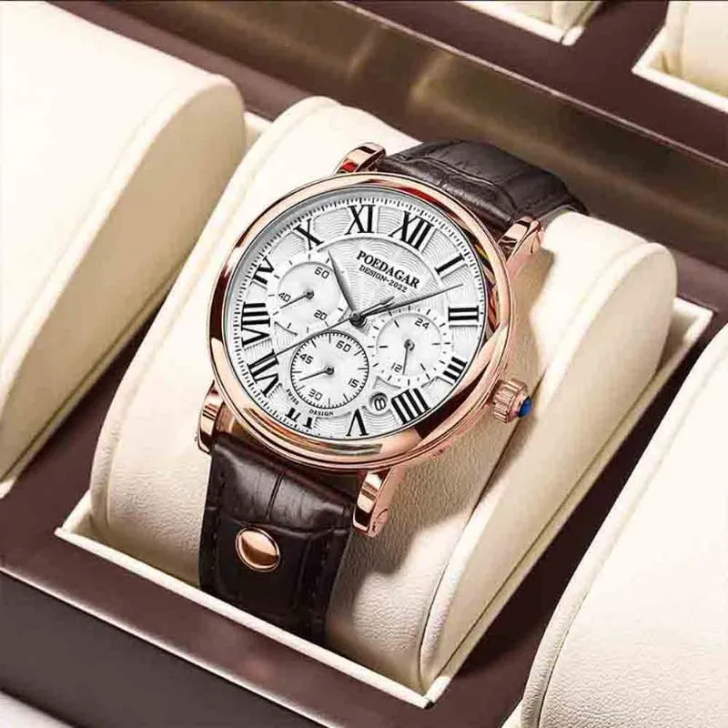 LUXURIOUS CASUAL FASHION CHRONOGRAPH WATCH | Stylish and versatile