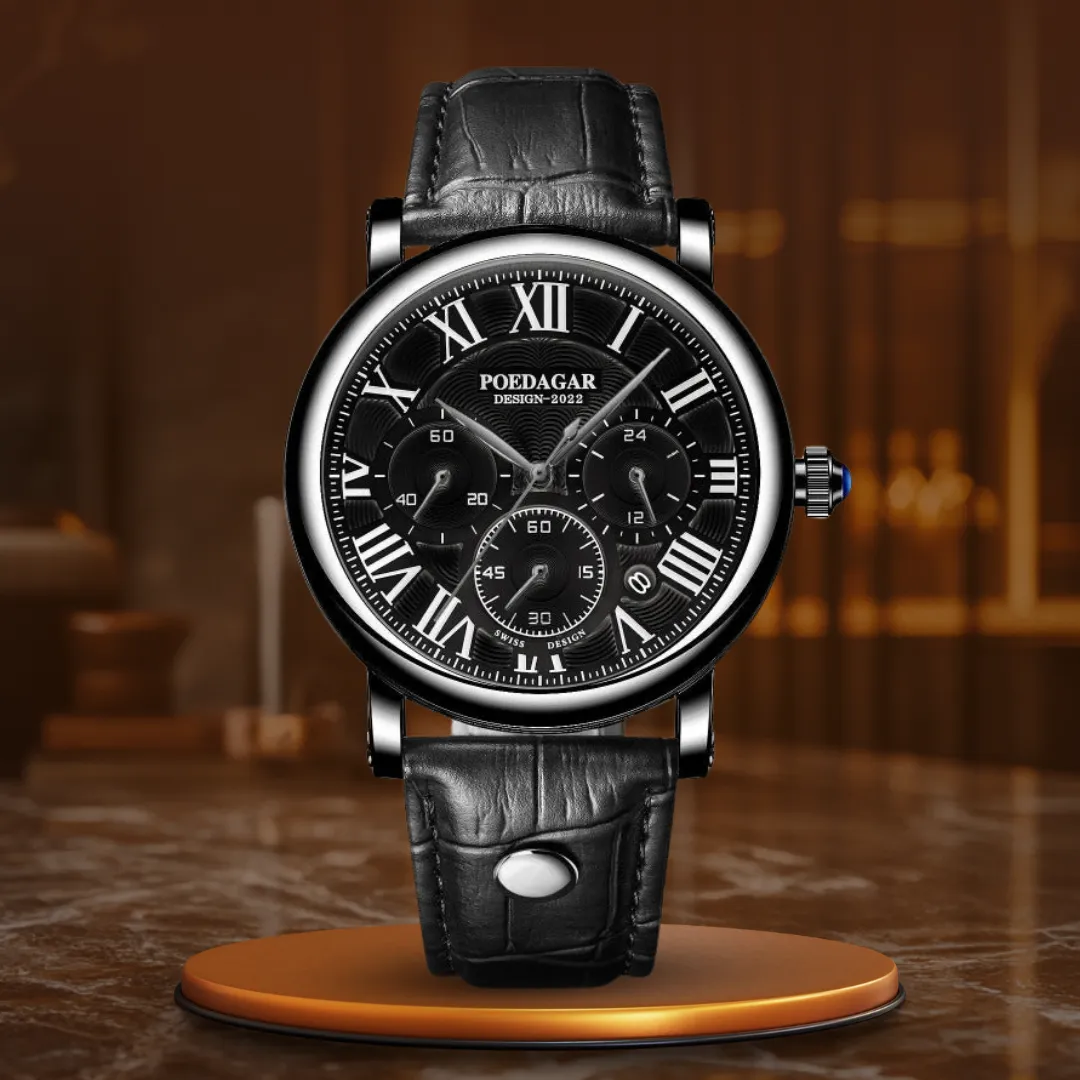 LUXURIOUS CASUAL FASHION CHRONOGRAPH WATCH | Stylish and versatile