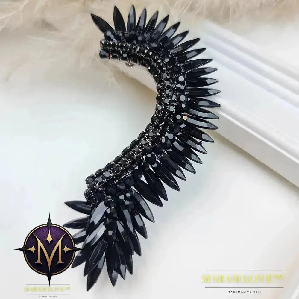 Luxury Rhinestone Ear Clip Earrings Accessories for Women 1 Pieces Right Ear Cuffs Fashion Jewelry 2023