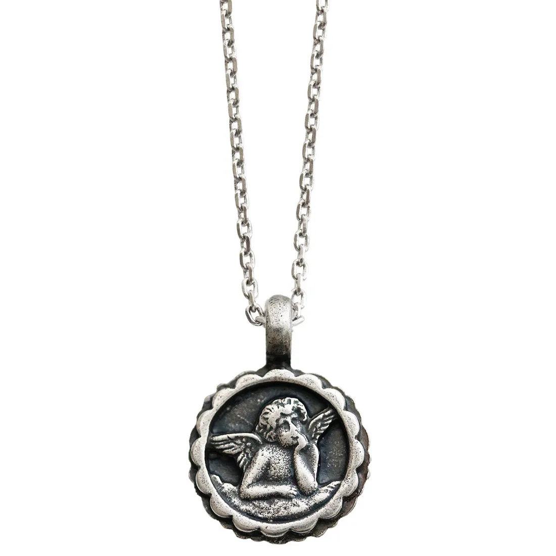 Mariana "Purple Lavender" Guardian Angel Pendant Crystal Necklace, 5212 539212