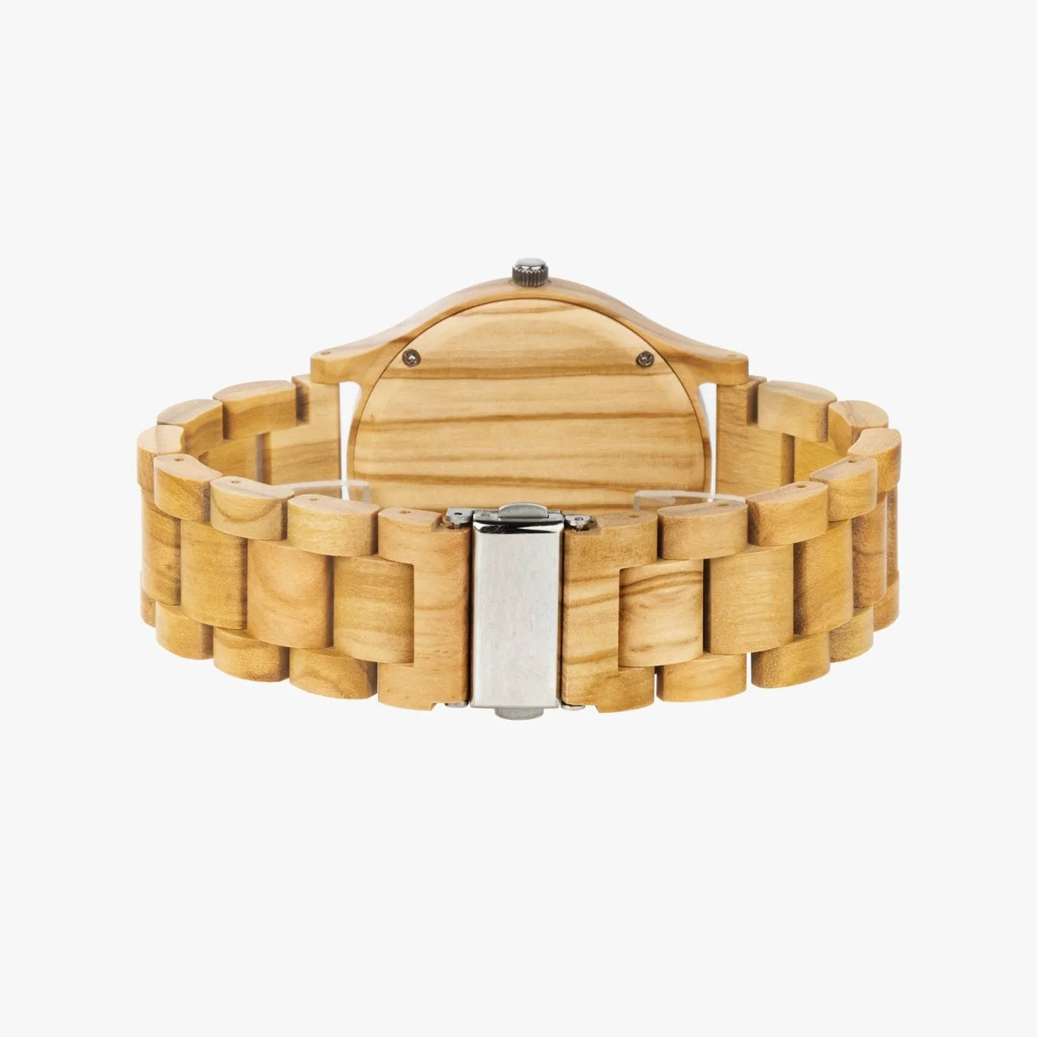 Mechanical Skull  Italian Olive Lumber Wooden Watch