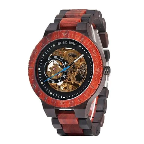 Men's Mechanical Wooden Watches