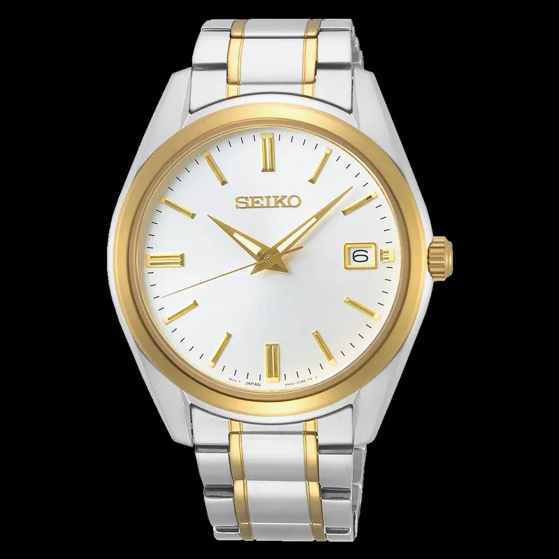 Mens Two-Toned Seiko Daywear Watch SUR312P